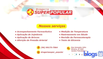 Drogaria Super Popular - 819 - Jardim Felicidade