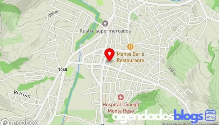 mapa de Alcântara de Oliveira & Cia Ltda - Drogaria em Baependi