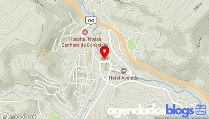 mapa de Andréa Márcia Clemente Coelho Lacerda Drogaria, Farmácia em Abre Campo