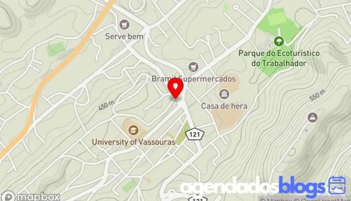 mapa de Arte Magistral Farmácia De Manipulação Farmácia em Vassouras