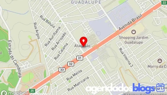 mapa de Atacadão Drogaria Drogaria em Rio de Janeiro