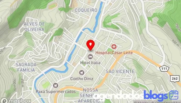 mapa de Az popular drogaria e manipulação Drogaria em Manhuaçu