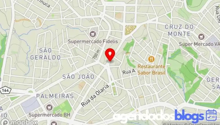 mapa de Bigfarma Centro Empresa farmacêutica em Bom Despacho