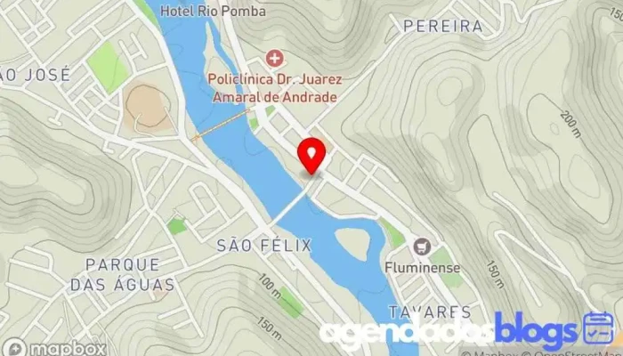 mapa de Botica Moulin Farmácia de Manipulação Farmácia em Santo Antônio de Pádua