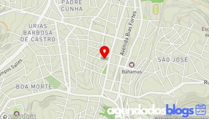 mapa de BQ Pharma - Farmácia de Manipulação em barbacena Empresa farmacêutica, Farmácia em Barbacena