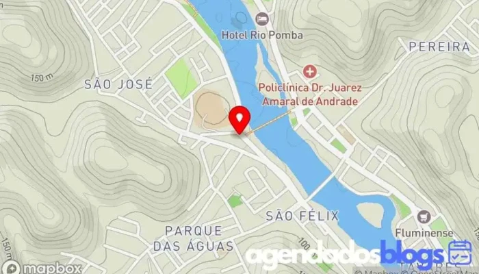 mapa de Casa De Saude Pio XII Hospital particular, Cardiologista, Dermatologista, Hospital Geral, Policlínica, Oftalmologista, Clínica ortopédica, Cirurgião ortopédico, Pediatra em Santo Antônio de Pádua