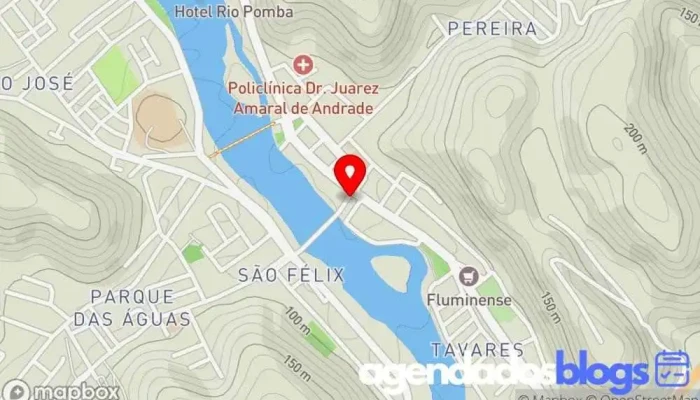 mapa de Center Farma Farmácia em Santo Antônio de Pádua