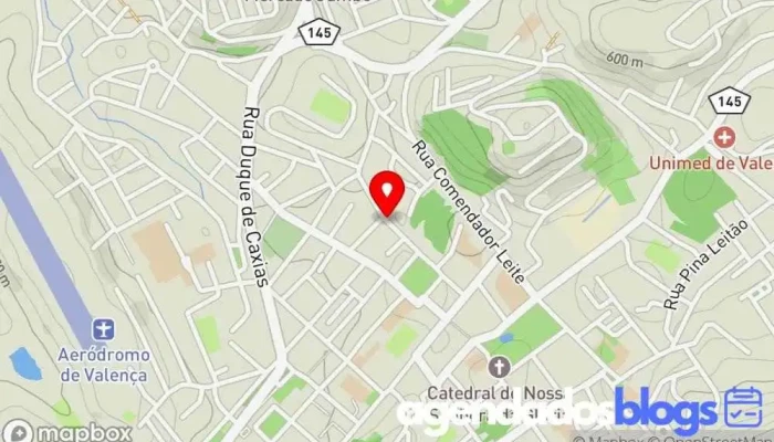 mapa de Centro  em Valença