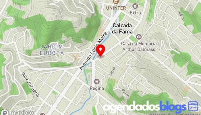 mapa de City Farma Drogaria em Teresópolis