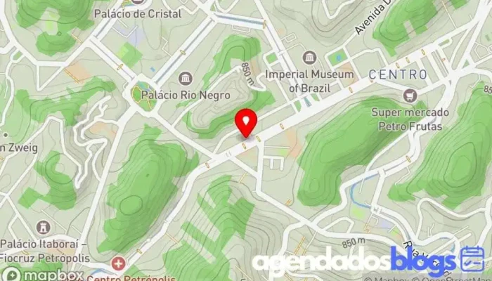 mapa de CityFarma Farmácia, Drogaria em Petrópolis