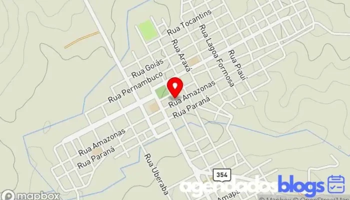 mapa de Compre Certo Lagamar Empresa farmacêutica em Lagamar