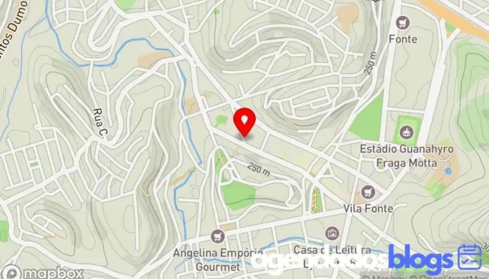 mapa de Continental Medicamentos Drogaria, Farmácia em Leopoldina