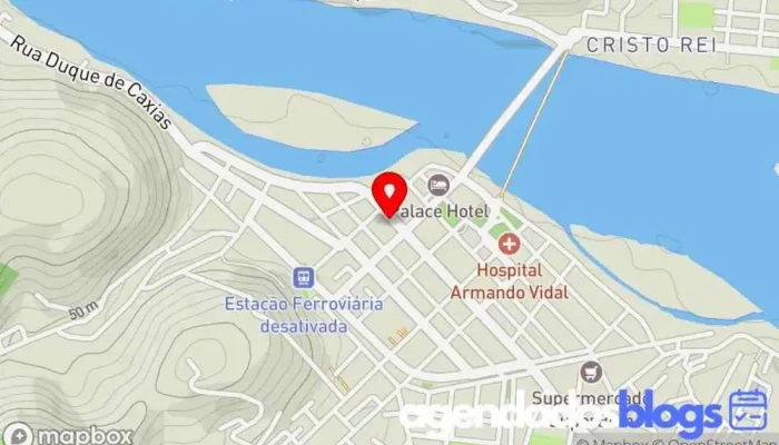 mapa de DROG. MEGA FARMA LTDA Drogaria em São Fidélis