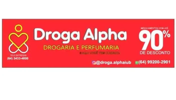 Droga Alpha Drogaria e Perfumaria - Qd. 13a - Lt.01 - Vila Vitoria