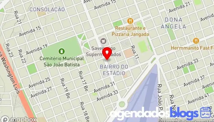 mapa de Droga Avenida Drogaria, Loja de Conveniência, Perfumaria, Farmácia em Rio Claro
