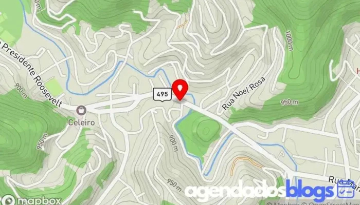 mapa de Droga Center barra Loja em Teresópolis