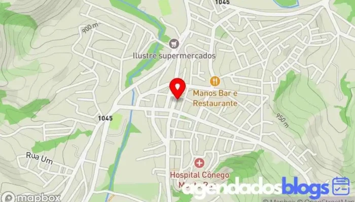 mapa de Droga Centro Drogaria em Baependi
