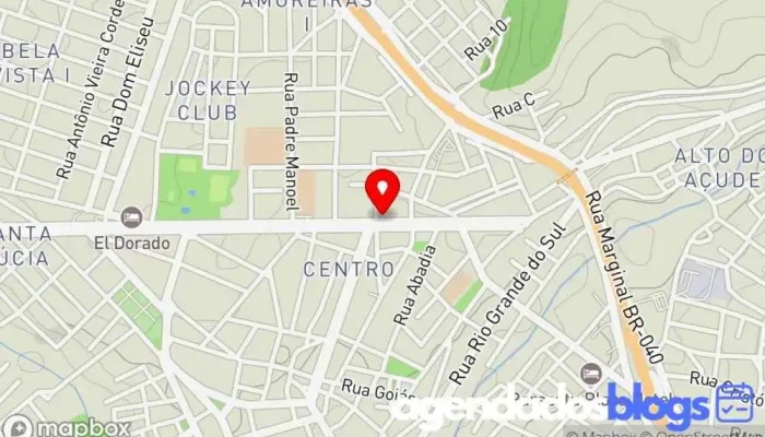 mapa de Droga Melo Drogaria em 456