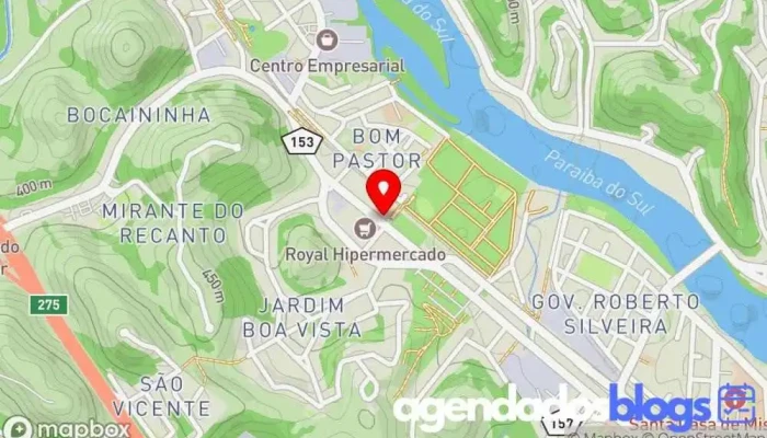 mapa de Droga Raia Farmácia em Barra Mansa