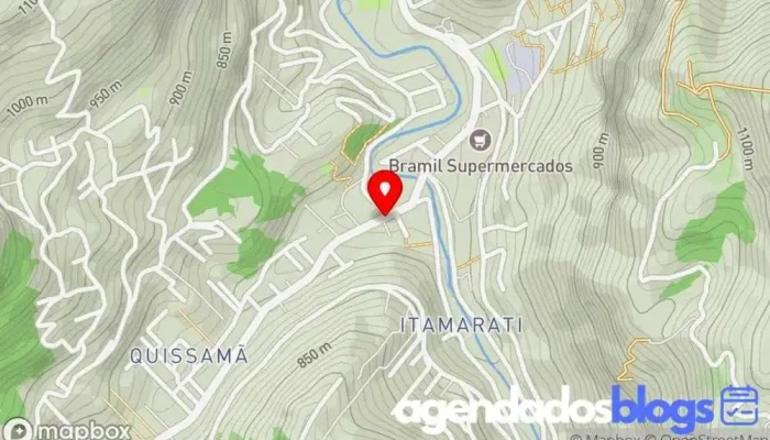 mapa de Droga Raia Farmácia em Petrópolis
