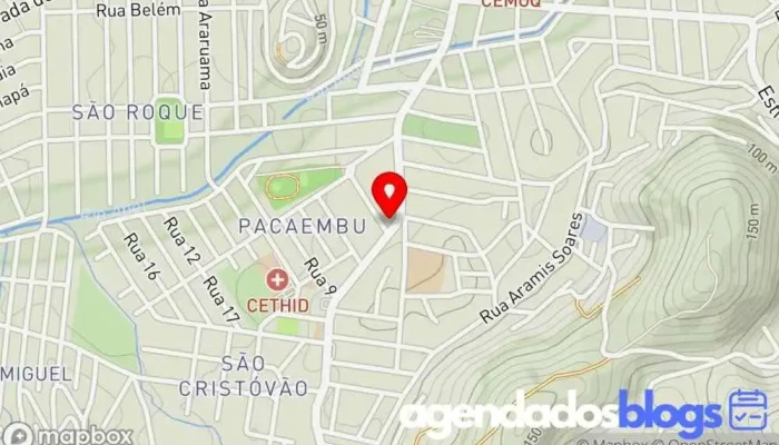 mapa de Droga Raia Farmácia em Queimados