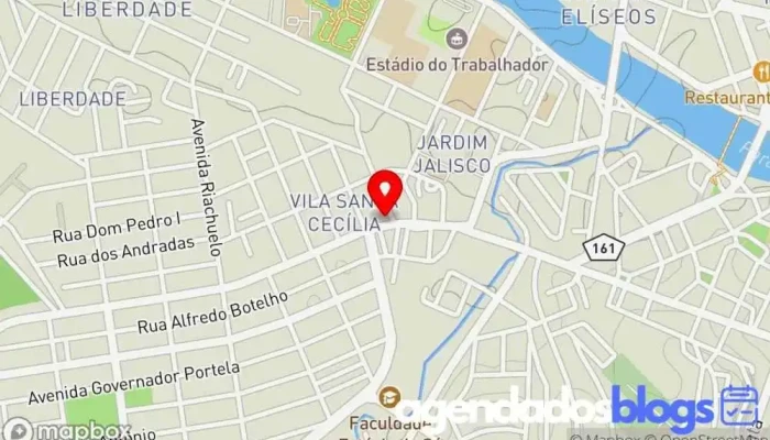 mapa de Droga Raia Farmácia em Resende
