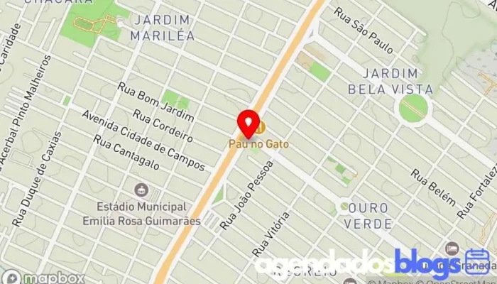 mapa de Droga Raia Farmácia em Rio das Ostras
