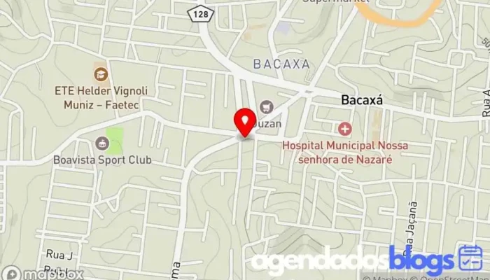 mapa de DROGA RAIA Farmácia em Saquarema