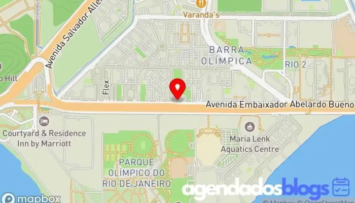 mapa de Droga Raia Farmácia em Rio de Janeiro