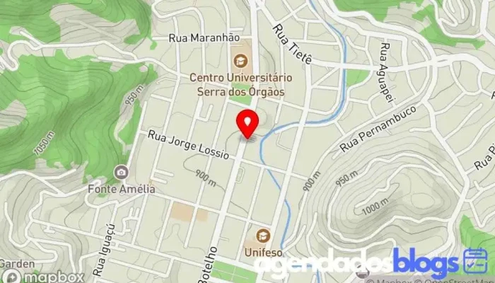 mapa de Droga Raia Farmácia em Teresópolis