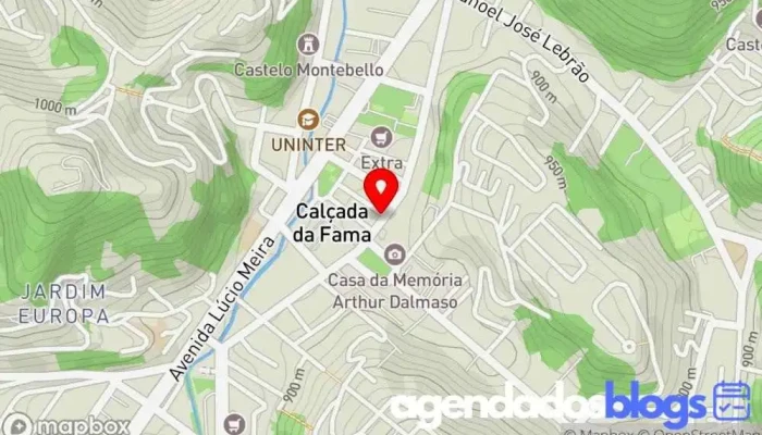 mapa de Droga Raia Farmácia em Teresópolis