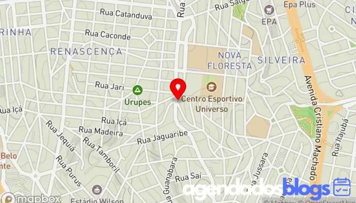mapa de Droga Raia Farmácia em Belo Horizonte