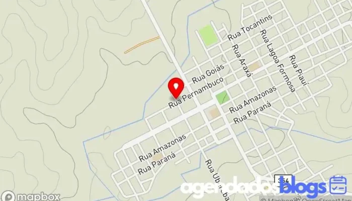 mapa de Droga Rede Lagamar Drogaria em Lagamar