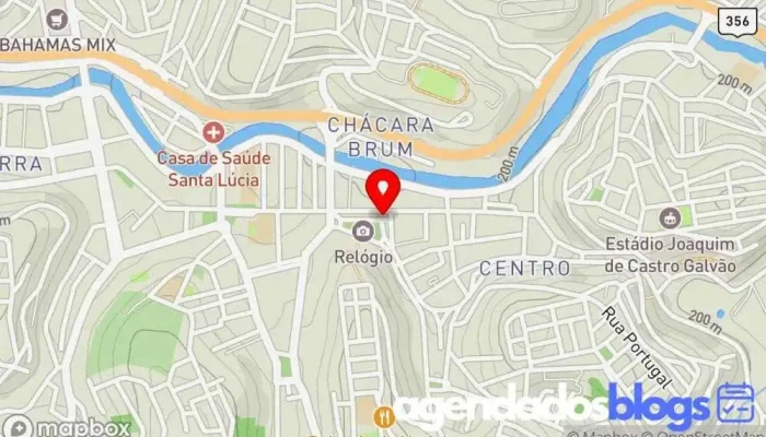 mapa de Droga Silva Drogaria em - Centro