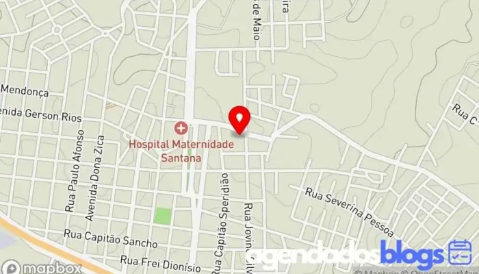 mapa de Drogadulce Drogaria, Farmácia em João Pinheiro