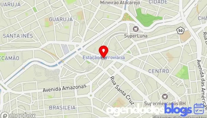 mapa de Drogafat Ltda Drogaria, Farmácia em Betim