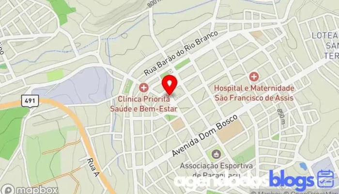 mapa de Drogalider Drogaria em - Paraguaçu