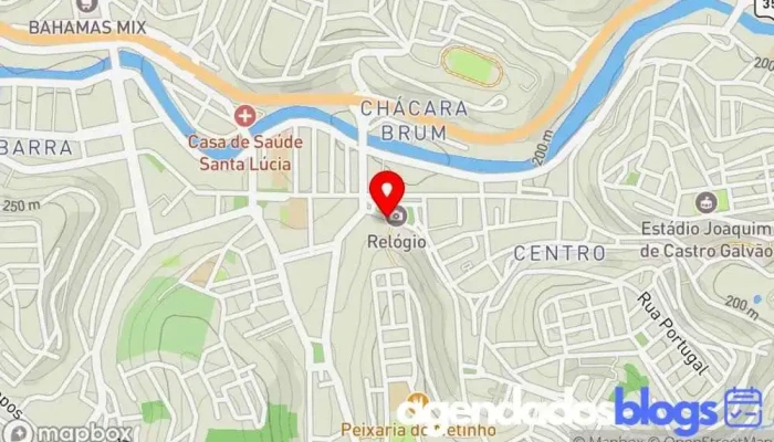mapa de Drogamil Muriaé Drogaria em - Centro