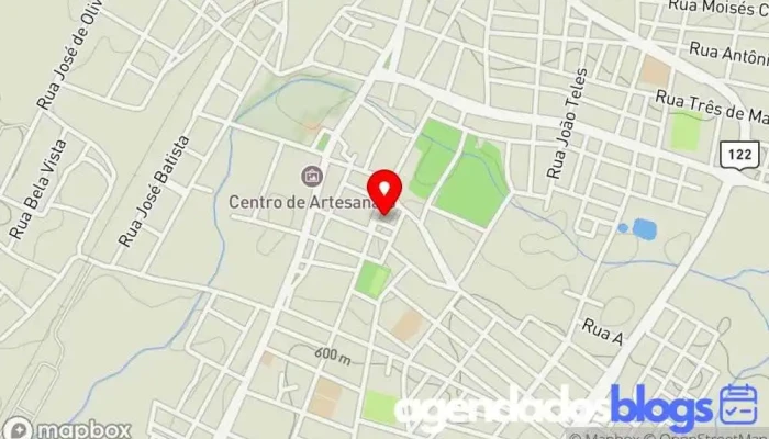 mapa de Drogaminas - Farmácia/Drogaria em Monte Azul Mg Resp.:Dr. Farley Franklin Farmácia em n°12 - Centro