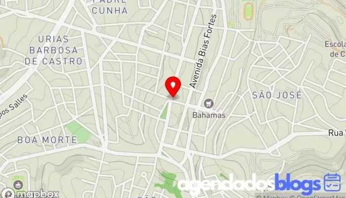 mapa de Drogaminas Drogaria, Loja de cosmético, Serviço de entregas expresso, Delivery, Empresa farmacêutica em Barbacena