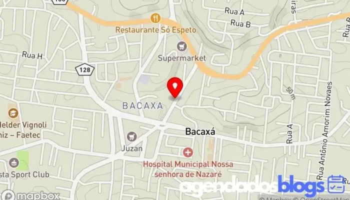 mapa de DROGANEWS BACAXA Drogaria, Farmácia em Saquarema