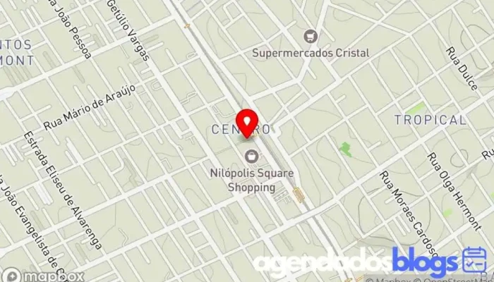 mapa de Droganews Farmácia em Nilópolis