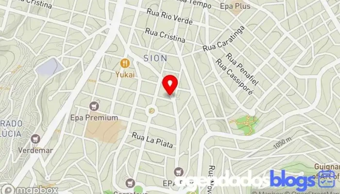 mapa de Droganova Bh Drogaria, Farmácia em Belo Horizonte