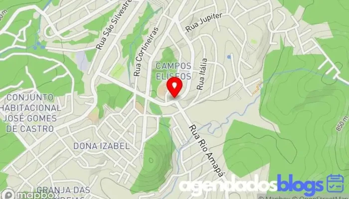 mapa de DROGAPLUS Drogaria, Farmácia em Betim