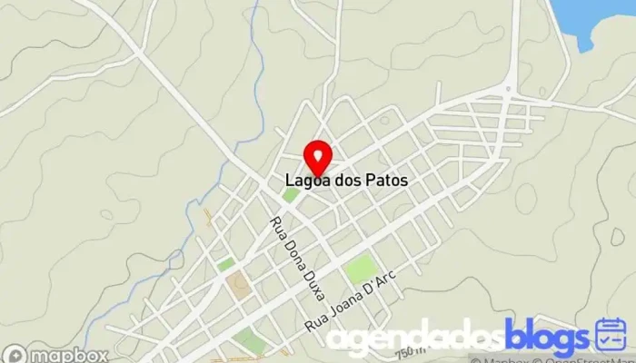 mapa de Drogarede Lagoa dos Patos Farmácia em Lagoa dos Patos