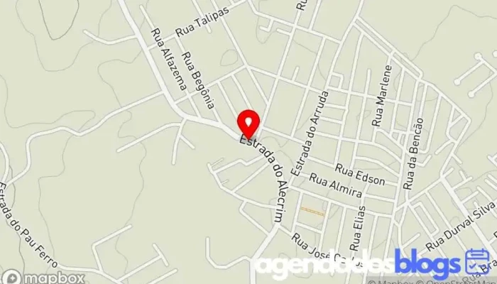 mapa de Drogaria Alecrim Drogaria em São Pedro da Aldeia