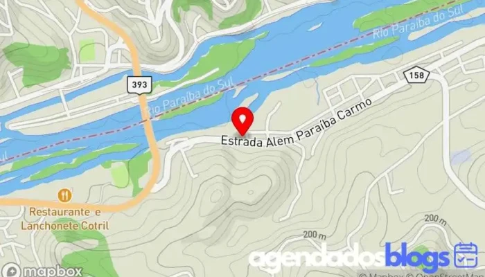 mapa de Drogaria AlemCarmo Farmácia em Além Paraíba