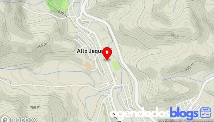 mapa de DROGARIA ALTO JEQUITIBA  em Alto Jequitibá