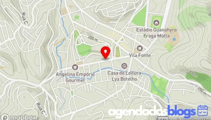 mapa de Drogaria Americana - Leopoldina Farmácia, Drogaria em Leopoldina