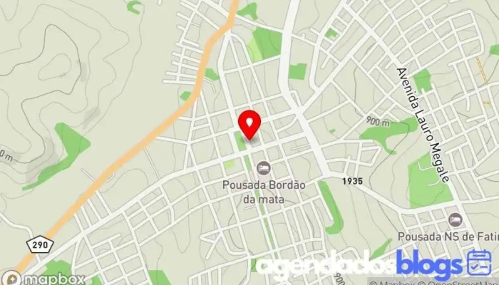 mapa de Drogaria Americana Borda da Mata (Praça) Drogaria em Borda da Mata